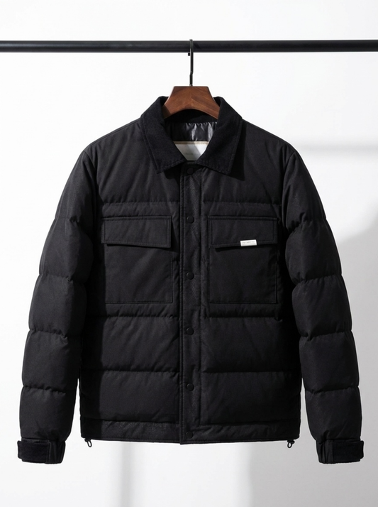 Classic Collar Puffer Jacket 9090